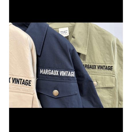 予約商品！2027ps サファリジャケット　~margaux vintage~ MG JK-27027-S