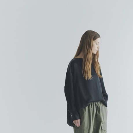 SATIN PULL OVER BLOUSE MNN-SH-340〜MANON〜