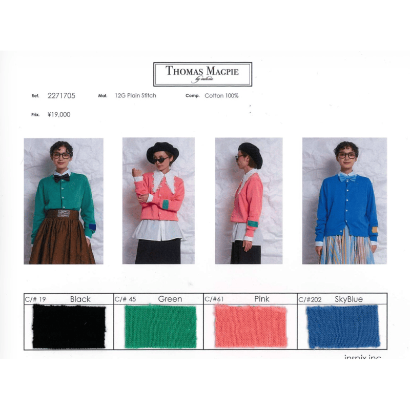 予約商品！2027spring THOMAS MAGPIE トーマスマグパイ2271705