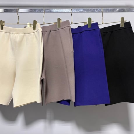 予約商品！2026autumn/winter MG PT-126139-ニットショートパンツ~margaux vintage~