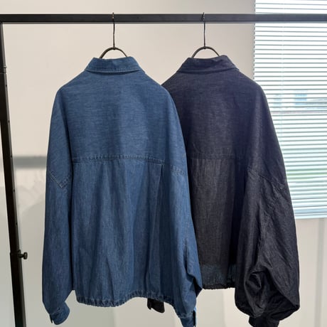 予約商品！２０２７spring！DENIM BIG SHT JKT MNN-JK-104〜MANON〜