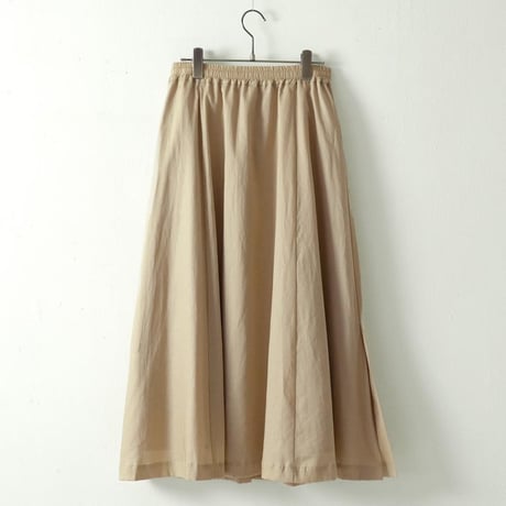 RAMIE/LYOCELL THREE VENT SKIRT MNN-SK-108〜MANON〜