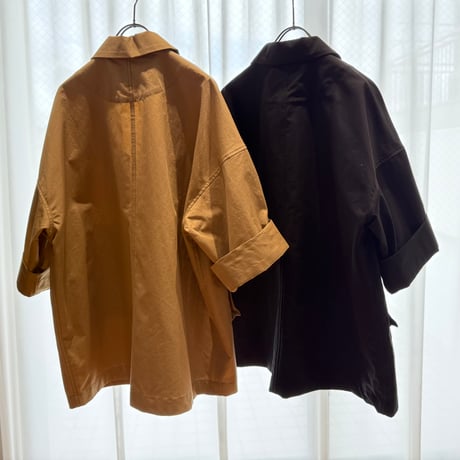 予約商品！２０２７spring！COTTON LINEN HALF SLEEVE JKT MNN-JK-105〜MANON〜