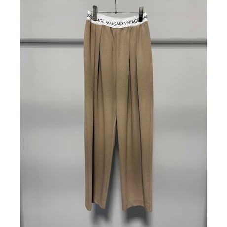 予約商品！2026autumn/winter MG PT-126141-A ロゴウエストタックパンツ~margaux vintage~