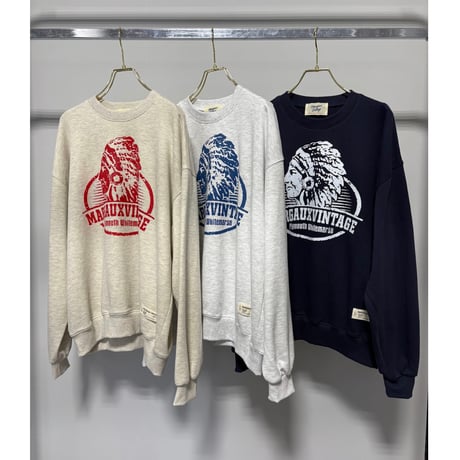 予約商品！2026autumn/winter MG CT-26123-A ロゴスウェット　~margaux vintage~