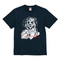 Ｔシャツ【怖いウクちゃん】スレート(暗灰色)