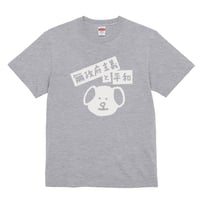Ｔシャツ【無政府主義と平和】アッシュ