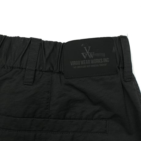 【USED】 VIRGOwearworks "Non collar fusion fat pants" BLACK / サイズ3(L)