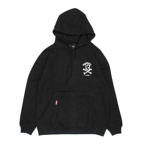 【SABBAT13】 "13X-BONE HOODIE" / BLACK