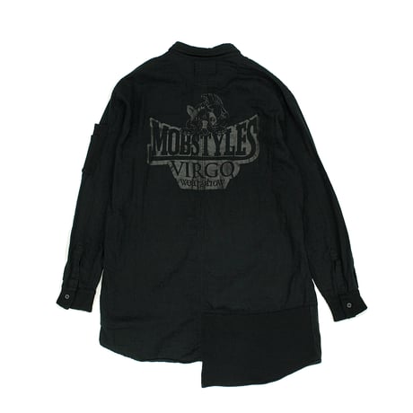 【USED】VIRGOwearworks × MOBSTYLES “MOB×VGW DOUGI LONG SHIRTS” / BLACK Size3(L)
