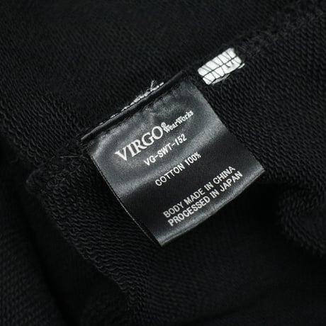 【USED】 VIRGOwearworks "VGW COLLEGE SWT" BLACK / サイズ4(XL)