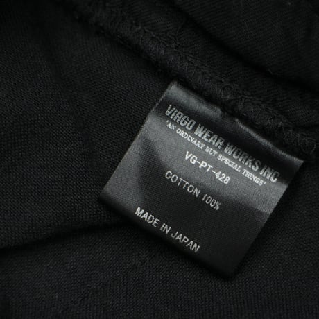 【USED】 VIRGOwearworks "Wide and loose pants" BLACK / サイズ3(L)