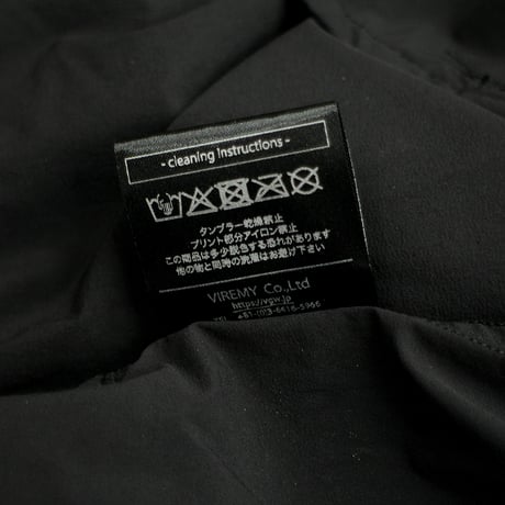 【VIRGOwearworks】"SP MILITARY NYLON CARGO" / BLACK