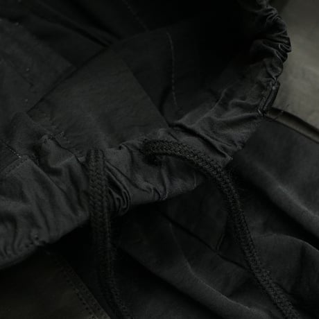【USED】 VIRGOwearworks "Non collar fusion fat pants" BLACK / サイズ3(L)
