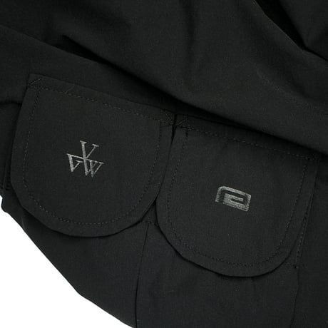 【USED】VIRGOwearworks × rvddw “4WAY NYLON BAGGY-D CARGO” / BLACK XL