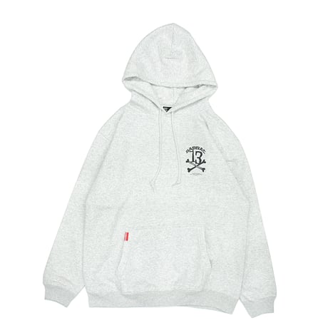 【SABBAT13】 "13X-BONE HOODIE" /  ASH
