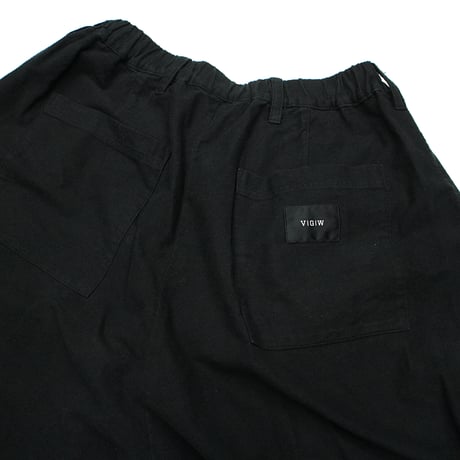 【USED】 VIRGOwearworks "Wide and loose pants" BLACK / サイズ3(L)