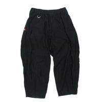 【USED】 VIRGOwearworks "Wide and loose pants" BLACK / サイズ3(L)