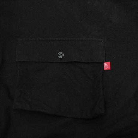 【USED】 VIRGOwearworks "Wide and loose shirts jacket" BLACK / サイズ3(L)
