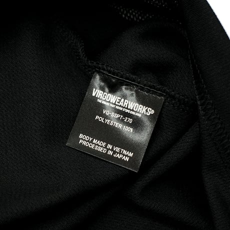【VIRGOwearworks】 "Active Dry Tee 26" / BLK-REF