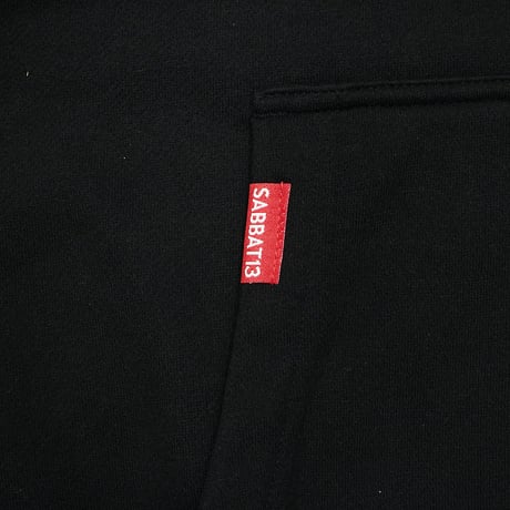 【SABBAT13】 "13X-BONE HOODIE" / BLACK
