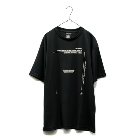 【VIRGOwearworks】 "Active Dry Tee 26" / BLK-WHT