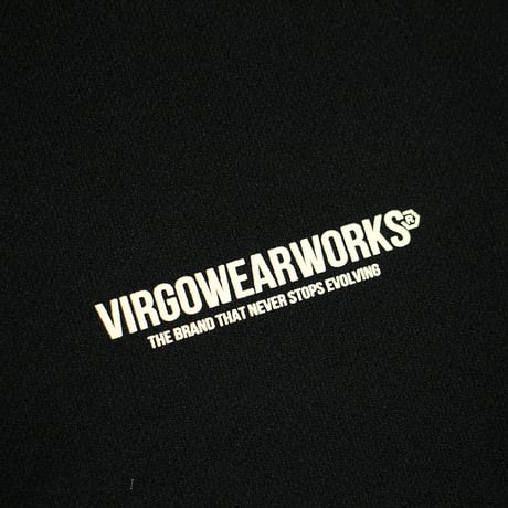 【VIRGOwearworks】 "Active Dry Tee 26" / BLK-WHT