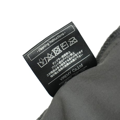 【USED】VIRGOwearworks “EDO the move shorts” / CHARCOAL Size3(L)