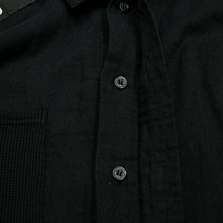 【USED】VIRGOwearworks × MOBSTYLES “MOB×VGW DOUGI LONG SHIRTS” / BLACK Size3(L)