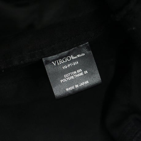 【USED】 VIRGOwearworks "BOMB ROCK SPECIAL CARGO PT" BLACK / サイズ3(L)