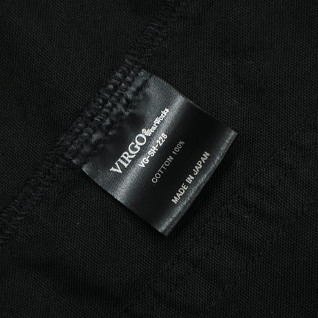 【USED】 VIRGOwearworks "Native mix long shirts" BLACK / サイズ3(L)
