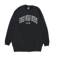 【USED】 VIRGOwearworks "VGW COLLEGE SWT" BLACK / サイズ4(XL)