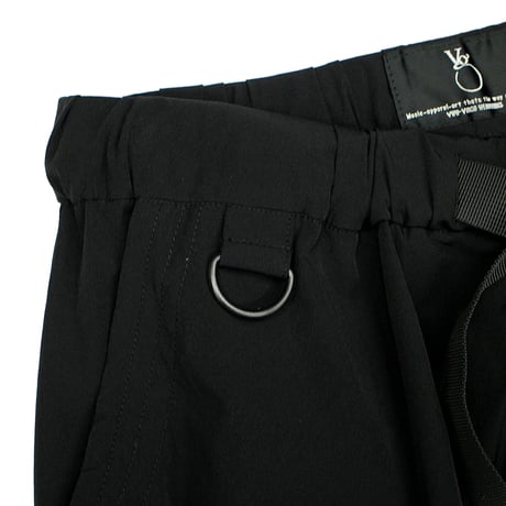 【USED】VIRGOwearworks × rvddw “4WAY NYLON BAGGY-D CARGO” / BLACK XL