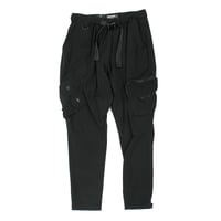 【USED】VIRGOwearworks × rvddw “4WAY NYLON BAGGY-D CARGO” / BLACK XL