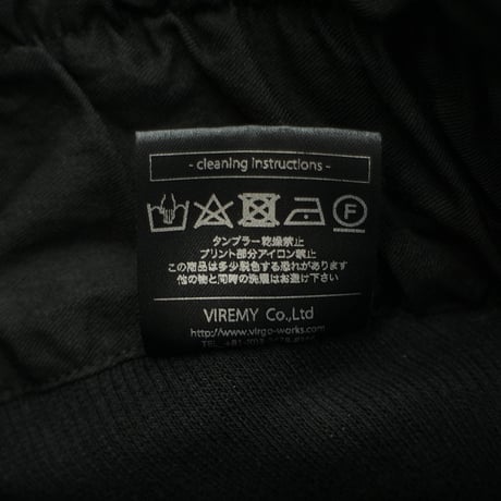 【USED】VIRGOwearworks “BIG CARGO SHADOW PT” / BLACK Size3(L)