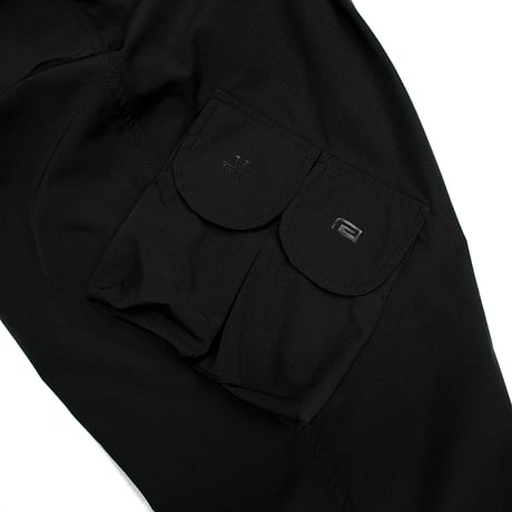 【USED】VIRGOwearworks × rvddw “4WAY NYLON BAGGY-D CARGO” / BLACK XL