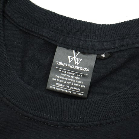 【USED】 VIRGOwearworks "CRAZY CRUST LS" BLACK / サイズ4(XL)