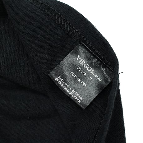 【USED】 VIRGOwearworks "CRAZY CRUST LS" BLACK / サイズ4(XL)