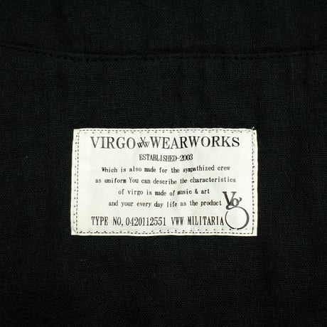 【USED】VIRGOwearworks × MOBSTYLES “MOB×VGW DOUGI LONG SHIRTS” / BLACK Size3(L)