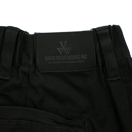 【USED】VIRGOwearworks “VIRGO FAT & PKT CARGO” / BLACK Size3(L)