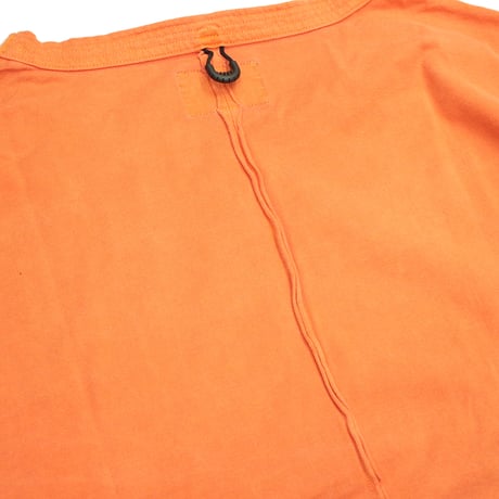 【VIRGOwearworks】 "PIGMENT WASH OVERSIZE TEE" / ORANGE
