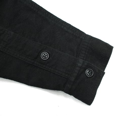 【USED】 VIRGOwearworks "Wide and loose shirts jacket" BLACK / サイズ3(L)