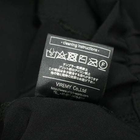 【USED】VIRGOwearworks × rvddw “4WAY NYLON BAGGY-D CARGO” / BLACK XL