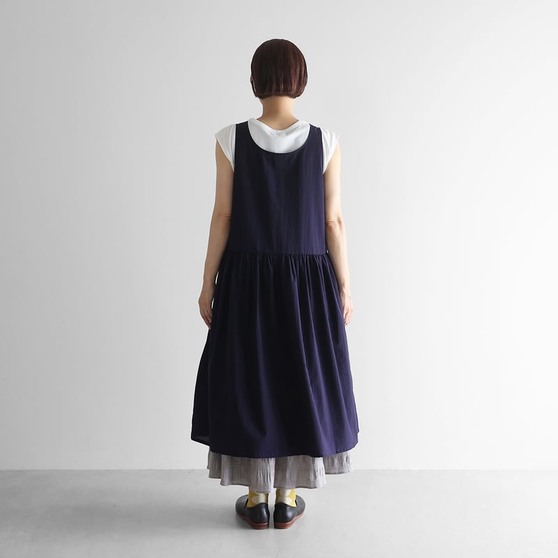 テンシャル　1度のみ着用　スウェットワンピワース　ネイビー ゆるふわコットン2WAYワンピース（ダークネイビー）【レディス】U204