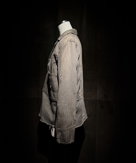 Faded Herringbone Field Tailored Jacket