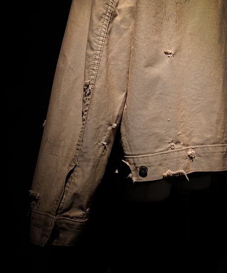 Faded Archive Distressed Chore Jacket