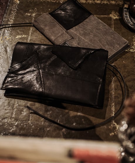 Re:Piece Leather Patchwork Book Jacket