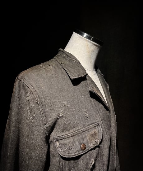 Faded Herringbone Field Tailored Jacket