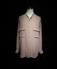 Dust Rose Distressed Rayon Field Shirt