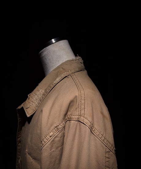 Faded Sand Archive Cropped Chore Jacket
